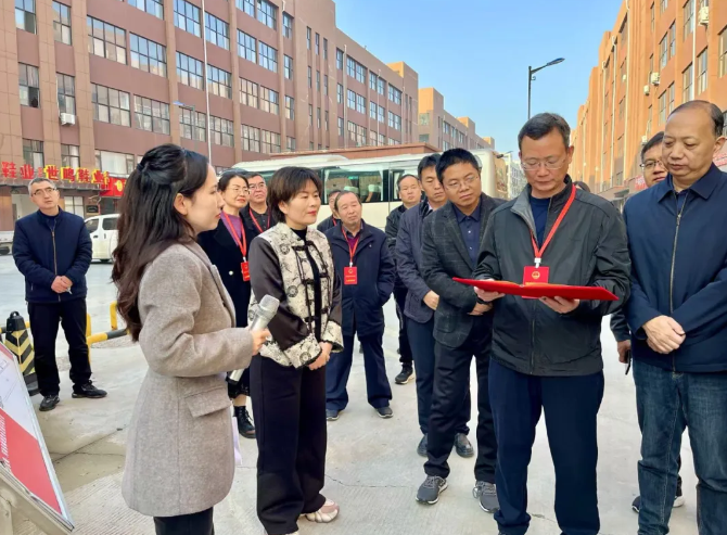 偃师区人大常委会人大代表团，莅临视察···